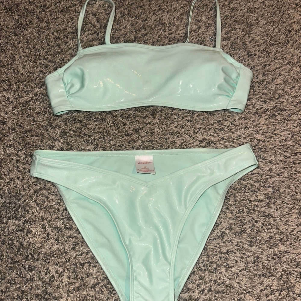 Mint Green Bikini Set